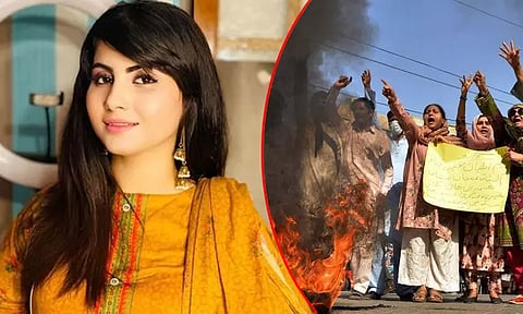 பிரதமர் மோடி மீது புகார் அளிக்க வேண்டும்; பாகிஸ்தான் நடிகை டுவிட்டால் சர்ச்சை