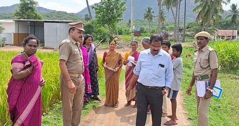 விவசாய நிலங்களில் மின்வேலி அமைத்தால் புகார் தெரிவிக்கலாம்கள ஆய்வு நடத்திய அதிகாரிகள் தகவல்