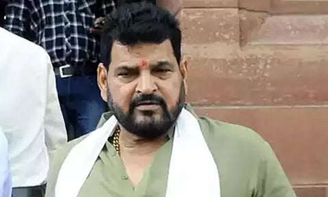 பாலியல் துன்புறுத்தல்; உண்மை கண்டறியும் சோதனைக்கு வரும்படி பிரிஜ் பூஷண் சிங்கிற்கு சாக்சி மாலிக் சவால்