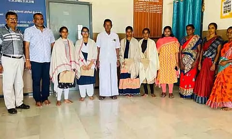 ராசம்மாள் மெட்ரிக் மேல்நிலைப்பள்ளி பிளஸ்-2 பொதுத்தேர்வில் 100 சதவீதம் தேர்ச்சி