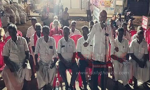 இந்திய கம்யூனிஸ்டு கட்சியினர் ஆர்ப்பாட்டம்