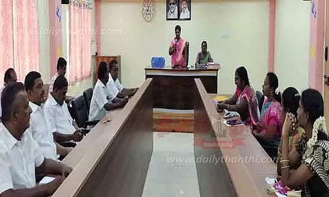 அருப்புக்கோட்டை ஒன்றிய குழு கூட்டம்