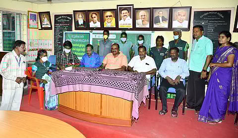 தூய்மை பணியாளர்களுக்கு மருத்துவ முகாம்