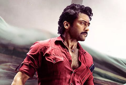 கங்குவா மோடில் சூர்யா.. வைரலாகும் வீடியோ