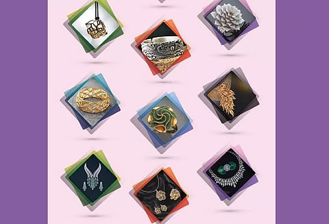 திகைக்க வைக்கும் 3டி நகைகள்