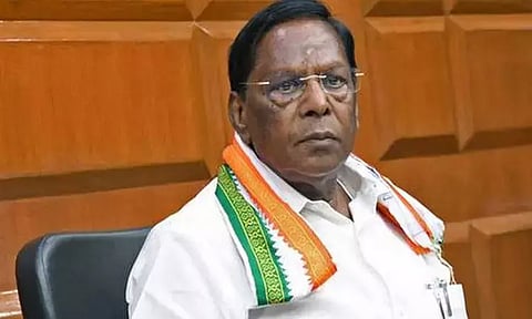 கர்நாடக தேர்தலில் பிரதமர் மோடி, அமித்ஷாவுக்கு மரணஅடி - நாராயணசாமி