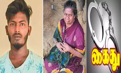 திருத்தணி அருகே கள்ளச்சாராயம் பதுக்கி விற்ற மாமியார், மருமகன் கைது