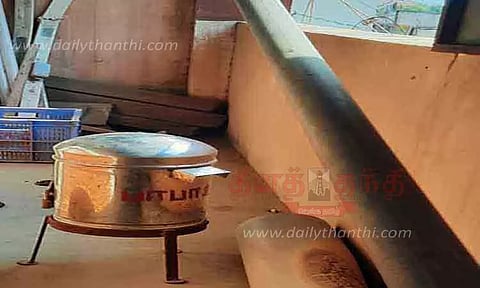 சிங்கம்புணரியில் கோவில் உண்டியலை திருடி சென்ற கொள்ளையர்கள்