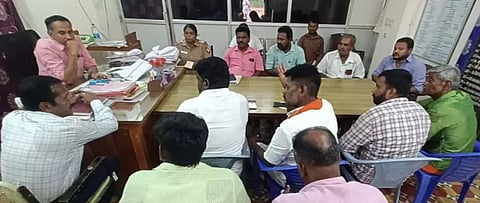 டாஸ்மாக் கடைகளை அகற்றுவது குறித்த சமாதான கூட்டம்