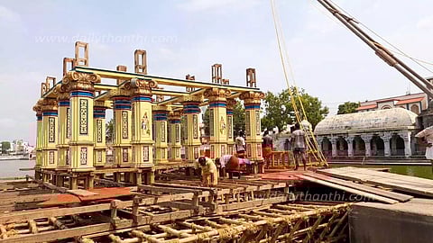 திருவாரூர் தியாகராஜர் கோவில் தெப்ப திருவிழா 3 நாட்கள் நடக்கிறது