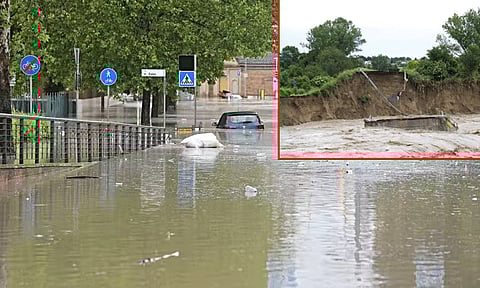 இத்தாலியில் கனமழை, வெள்ளத்தால் பல்லாயிரக்கணக்கானோர் பாதிப்பு.!