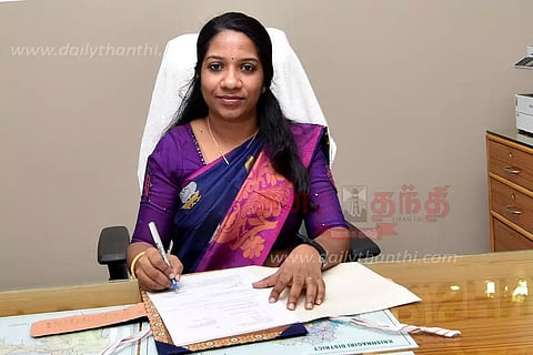 கிருஷ்ணகிரி மாவட்ட புதிய கலெக்டராக பொறுப்பேற்பு