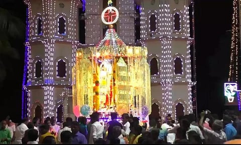 புனித கித்தேரியம்மாள் ஆலய தேர் பவனி