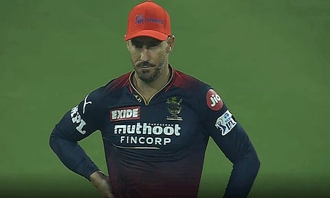 'பிளே-ஆப் சுற்றுக்கு பெங்களூரு தகுதியான அணி இல்லை' கேப்டன் பிளிஸ்சிஸ் ஒப்புதல்