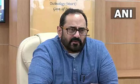 டிஜிட்டல் இந்தியா சட்ட வரைவு ஜூன் மாதம் வெளியிடப்படும் - மத்திய மந்திரி ராஜீவ் சந்திரசேகர் தகவல்