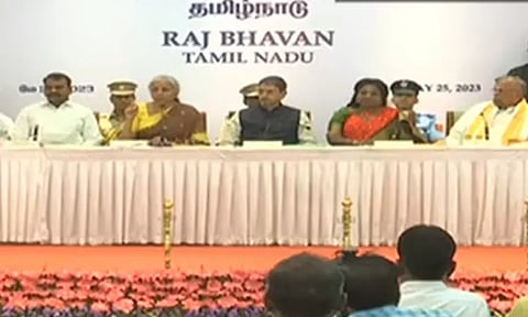 புதிய நாடாளுமன்ற கட்டிட திறப்பு விழாவை எதிர்க்கட்சிகள் புறக்கணிக்கக் கூடாது: நிர்மலா சீதாராமன்