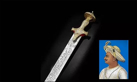 ரூ.140 கோடிக்கு ஏலம் போன திப்பு சுல்தான் வாள்...!!