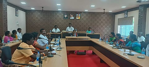 கந்தர்வகோட்டை ஊராட்சி ஒன்றிய குழு கூட்டம்