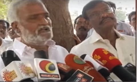 "நாடாளுமன்ற கட்டடத்தை ஜனாதிபதியே திறக்க வேண்டும் என்பதில் திமுக உறுதியாக உள்ளது!"- அமைச்சர் சேகர் பாபு