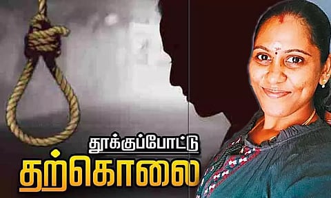 வளசரவாக்கத்தில் பிரபல டி.வி. தொடர் இயக்குனரின் மனைவி தற்கொலை - குடும்ப தகராறில் விபரீதம்