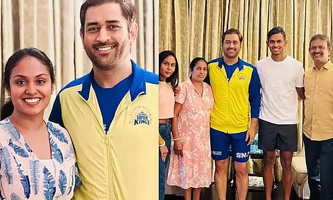 மல்லி பாதுகாப்பான கைகளில் இருப்பதை நம்புகிறோம்: டோனி சந்திப்பு குறித்து பதிரனாவின் குடும்பம் நெகிழ்ச்சி...!