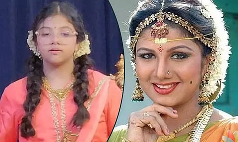 "அம்மாவின் கலர் ஜெராக்ஸ் போல் ஜொலிக்கும் நடிகை ரம்பா மகள்...!