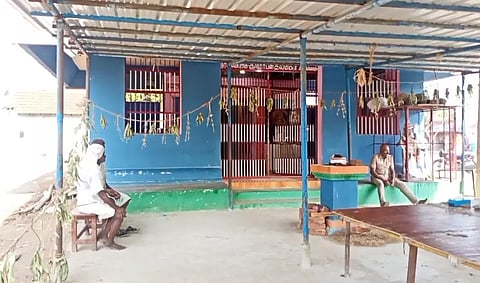 திரவுபதி அம்மன் கோவில் உண்டியலை உடைத்து பணம் கொள்ளை