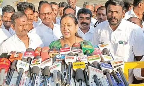 புதிய நாடாளுமன்றத்தில் தமிழகத்தின் செங்கோல் அமைவது தமிழருக்கு கிடைத்த பெருமை - பிரேமலதா விஜயகாந்த்