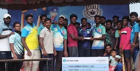 வீரபாண்டியில் மாநில அளவிலான கிரிக்கெட் போட்டி