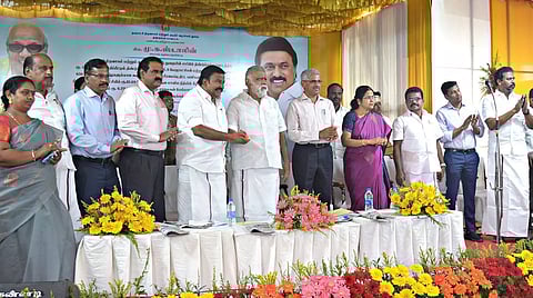 ரூ.158 கோடி திட்ட பணிகளுக்குஅடிக்கல் நாட்டு விழா