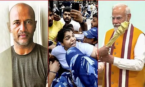 நாட்டின் பெருமைக்குரிய மகள்களை சிறையில் அடைத்துவிட்டு மகுடம் சூட்டும் மன்னர் நரேந்திர மோடிக்கு பராக்...பராக்...! - நடிகர் கிஷோர்