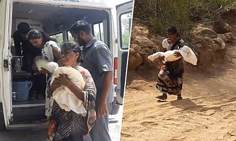 'குழந்தை உயிரிழப்பு- மலைக் கிராமத்தில் சாலை அமைக்க நடவடிக்கை': ஆட்சியர் உறுதி