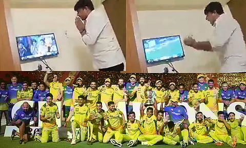 நீ யாருனு காட்டாத்தா...! ஆத்தா..ஆத்தா..ஆத்தா...! ரசிகர்களின் பக்தியால் சென்னை சூப்பர் கிங்ஸ் வெற்றி...!!