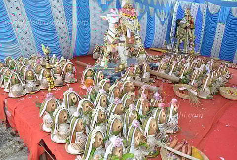 கிருஷ்ணகிரி பழையபேட்டைசோமேஸ்வரர் கோவிலில் வருஷாபிஷேக விழா