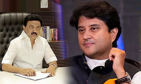 விமான சேவை: மத்திய மந்திரி ஜோதிராதித்ய சிந்தியாவுக்கு, முதல்-அமைச்சர் மு.கஸ்டாலின் கடிதம்