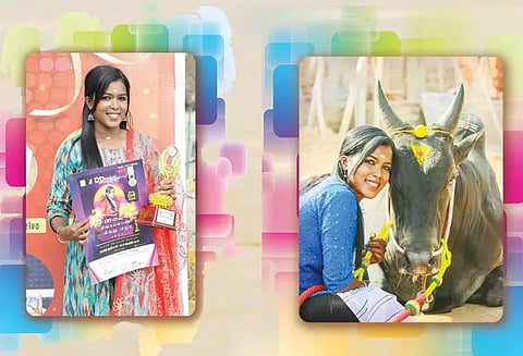 ஜல்லிக்கட்டு காளைகளை நேசிக்கும் லாவண்யா