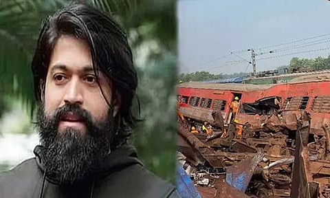 ஒடிசா ரெயில் விபத்து; உயிரிழந்தவர்கள் குடும்பத்துக்கு எனது ஆழ்ந்த இரங்கலை தெரிவித்து கொள்கிறேன் - நடிகர் யாஷ் டுவீட்