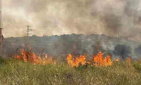 இஸ்ரேலில் வெப்பக்காற்று வீசியதால் 220 இடங்களில் தீ விபத்து