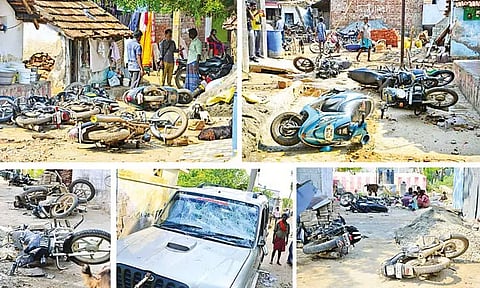 மதுரை கோவில் திருவிழாவில் ஆடல்-பாடல் நிகழ்ச்சி தகராறால் இருதரப்பினர் மோதல்; 3 பேர் காயம்