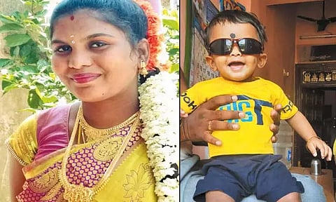 வேலைக்கு செல்லவேண்டாம் என கணவர் கண்டித்ததால் 3 வயது குழந்தையுடன் பெண் என்ஜினீயர் தற்கொலை