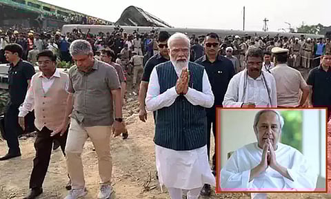 ஒடிசா ரெயில் விபத்து; நடப்பு சூழல் பற்றி பிரதமர் மோடியிடம் விளக்கினார் முதல்-மந்திரி பட்னாயக்