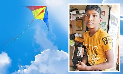 பட்டத்தை பிடிக்க சென்ற போது மாடியில் இருந்து தவறி விழுந்து சிறுவன் பலி - உடல் உறுப்புகள் தானம்