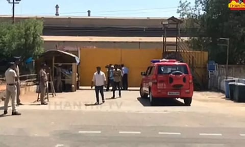 தூத்துக்குடி ஸ்டெர்லைட் ஆலையில் 9 பேர் கொண்ட குழு திடீர் ஆய்வு !