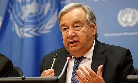 'உக்ரைனின் முக்கிய அணையில் உடைப்பு ஏற்பட்டது மிக கொடூரமானது' - ஐ.நா. பொதுச்செயலாளர் அண்டோனியோ குட்டரெஸ்