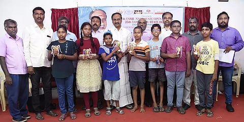 மாநில அளவிலான செஸ் போட்டி