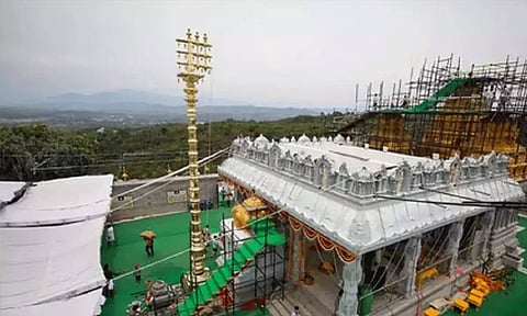 காஷ்மீரில் ஏழுமலையான் கோவிலை திறந்துவைத்தார் உள்துறை மந்திரி அமித் ஷா