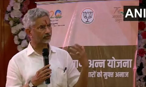 ஐரோப்பிய, வடஅமெரிக்க மொத்த மக்கள் தொகைக்கு இணையான 80 கோடி பேருக்கு உணவு வழங்கப்பட்டது; மத்திய மந்திரி ஜெய்சங்கர்