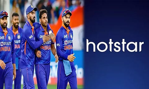 ஆசிய கோப்பை மற்றும் உலகக்கோப்பை தொடர்களை இலவசமாக பார்க்கலாம் - ஹாட்ஸ்டார் நிறுவனம் அறிவிப்பு...!