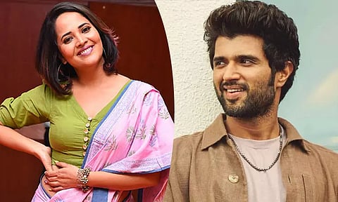 நடிகை அனுசுயா - விஜய் தேவரகொண்டா மோதல் "பணம் கொடுத்து அவதூறு பரப்புகிறார்"