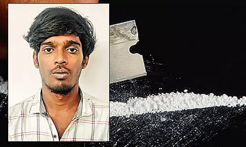 தண்டையார்பேட்டையில் ரூ.50 லட்சம் போதை பவுடர் சிக்கியது - வாலிபர் கைது